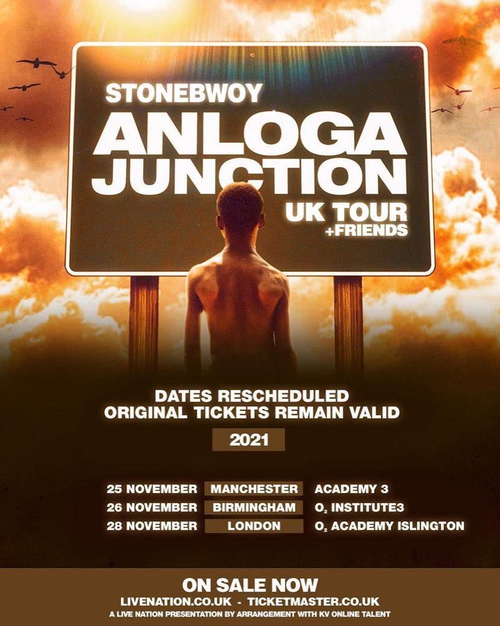 Stonebwoy UK Tour